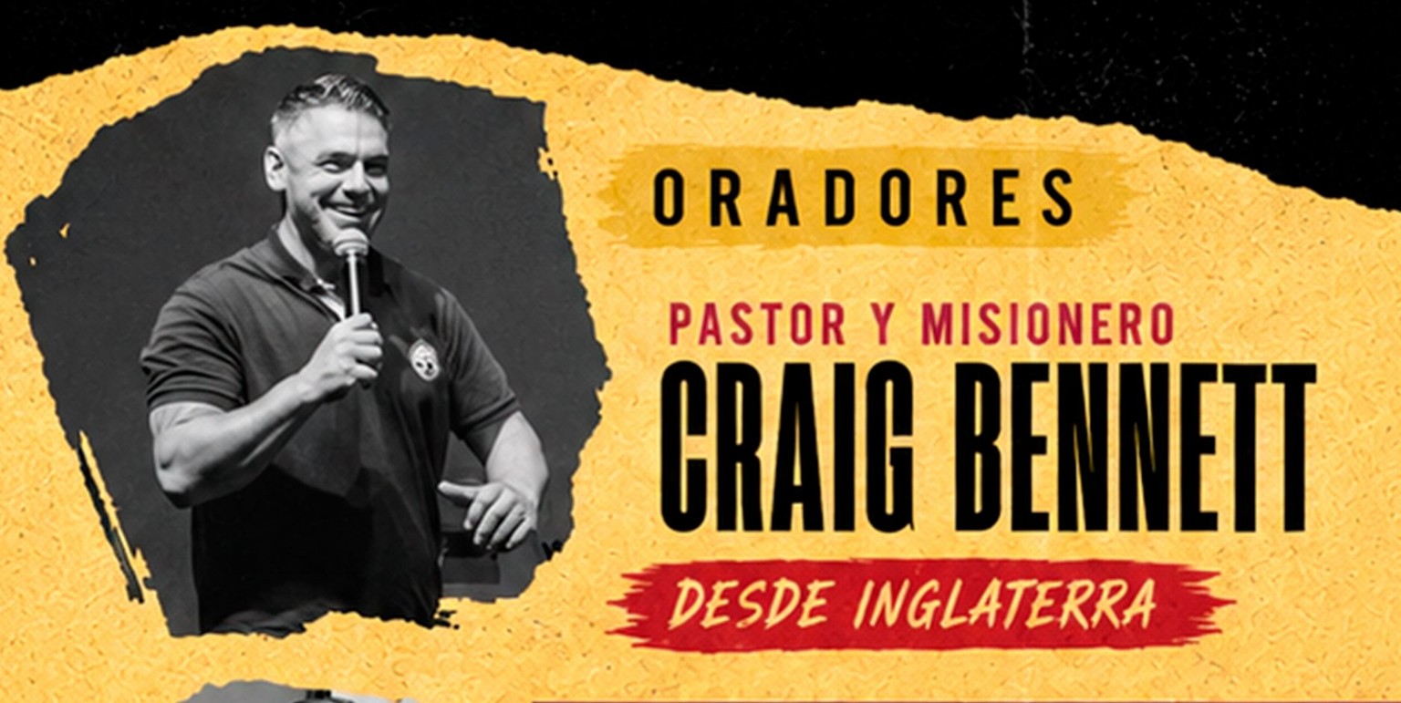 Craig Bennett, pastor y misionero desde Inglaterra